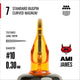 Magnum Courbe Bugpin Standard 7 (20/Boîte)