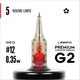 Traceuses rondes 5 (20/boîte) - 2e génération (G2)