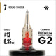 7 Round Shader (boîte de 20) - 2e génération (G2)