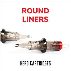 Hero Cartridges - Round Liners (20/Box)