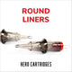 Cartouches Hero - Liners ronds (boîte de 20)