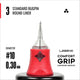 3 traceuses rondes Bugpin standard (Boîte de 20)