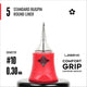 5 Round Liner Bugpin Standard (Boîte de 20)