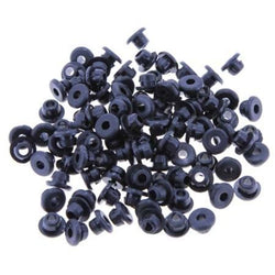 Premium Tight Fit Nipples - Black (100/Bag)