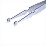 Stainless Steel Bead Holding Tweezers - 5"