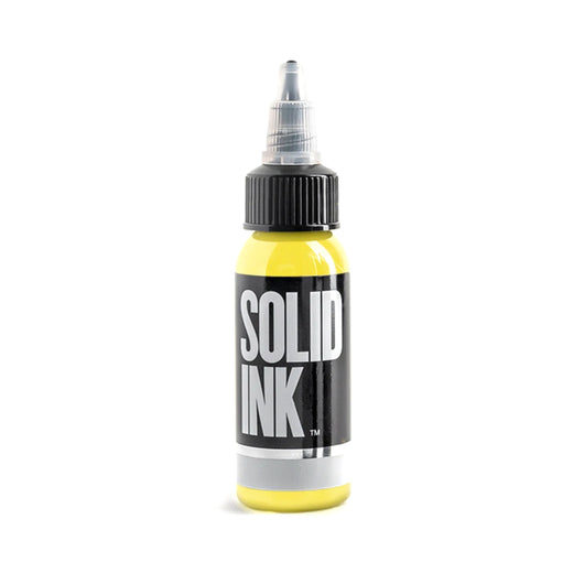Encre solide jaune 1 oz