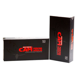 CAM Original Sterile Piercing Needles (50/Box) - 18 Gauge
